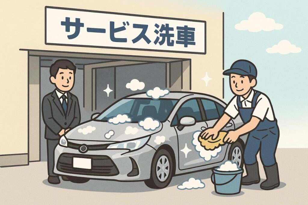 サービス洗車の落とし穴―知らないうちに車がシミだらけに!?